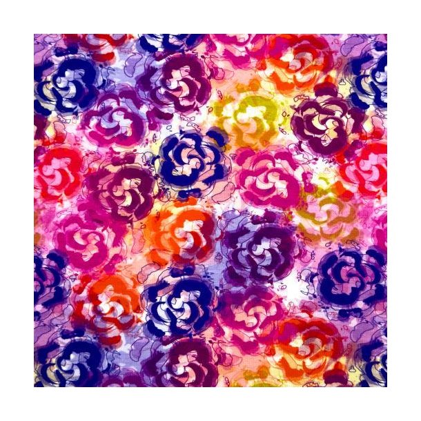 Viscose jersey, digital print